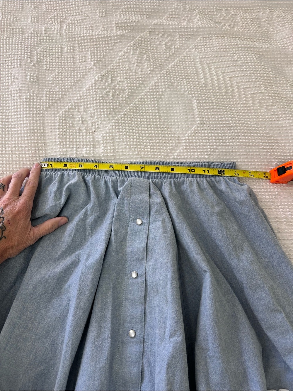 Vintage Ruffle circle skirt - Picture 8 of 8